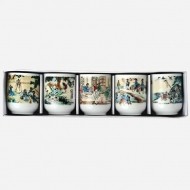 5종 소주잔-신윤복 세트