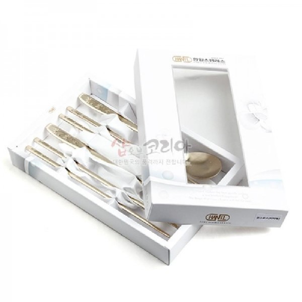 티타늄수저-2p세트[코스모스] - 고급 전통 티타늄 수저세트입니다.