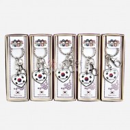 하트열쇠고리 5p세트-태극기