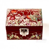 나전 직보석함-송학[적]