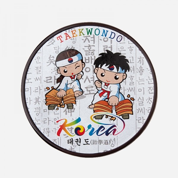 전통컵받침-태권도 - 