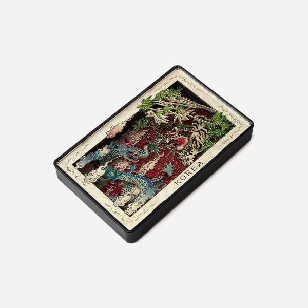 전통입체 마그넷- 용호상박 - 2020 서울시 관광기념품 공모전 아이디어상,인기상 2개부분 수상품