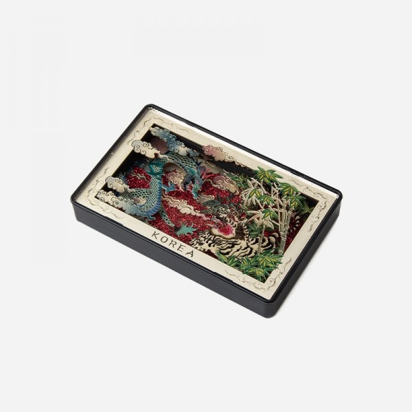 전통입체 마그넷- 용호상박 - 2020 서울시 관광기념품 공모전 아이디어상,인기상 2개부분 수상품