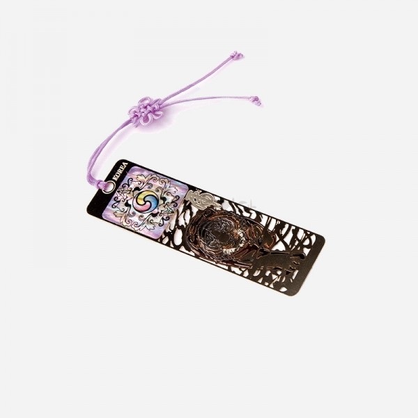 자개 책갈피-호랑이 - 화려하고 용맹한 호랑이와 자개로 다지인된 삼태극