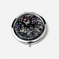 누름자개손거울-신송학