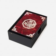 나전칠기 한지명함함- 적매화