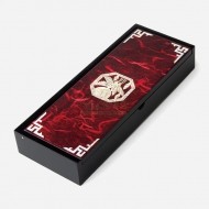 나전칠기 한지필함-적학