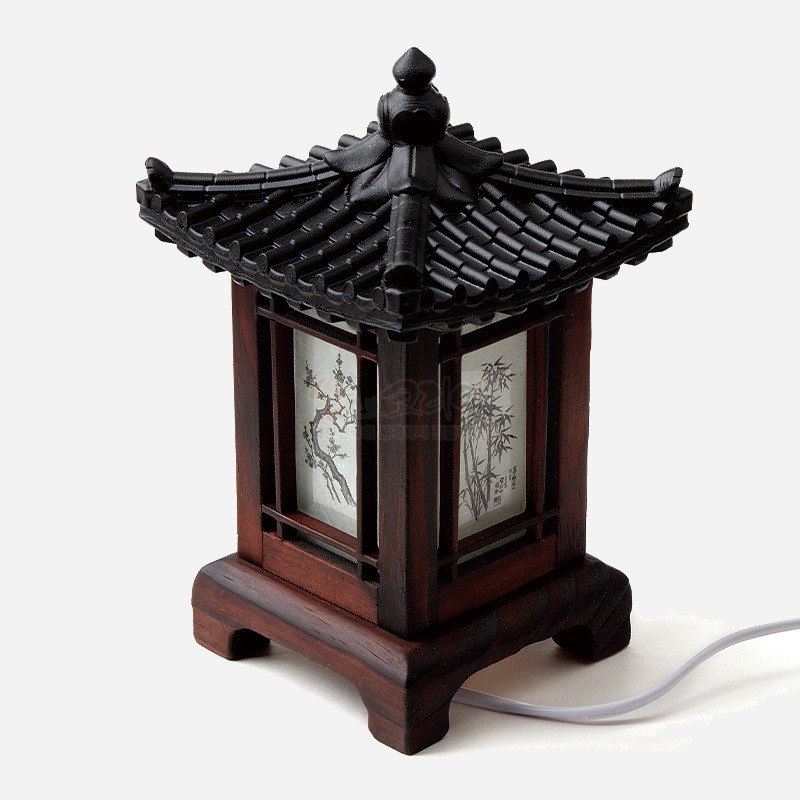 작은좌등-기와사군자