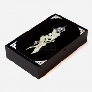 나전칠기 상감 메모함 - 구름학