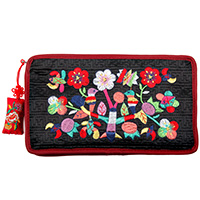 수사각파우치-흑색