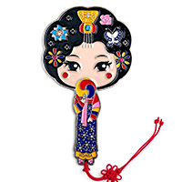 한복손거울-황진이