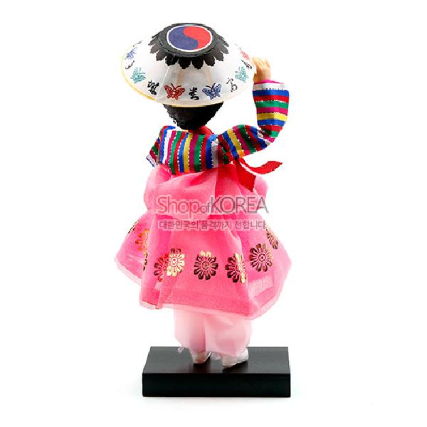 작은 한복 인형들-어우동 - 한국의 전통의복을 재현한 한복인형