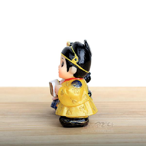 소형민속인형-세종대왕 - 한국의 전통의복을 재현한 민속인형