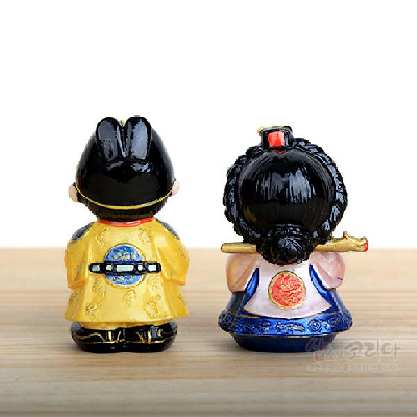 소형민속인형-세종대왕 - 한국의 전통의복을 재현한 민속인형