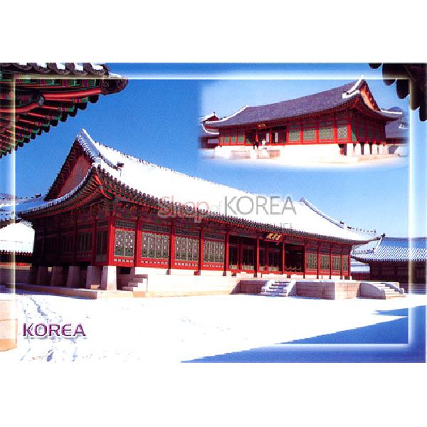 풍경엽서-경복궁 - 서울 경북궁의 모습을 담은 풍경엽서